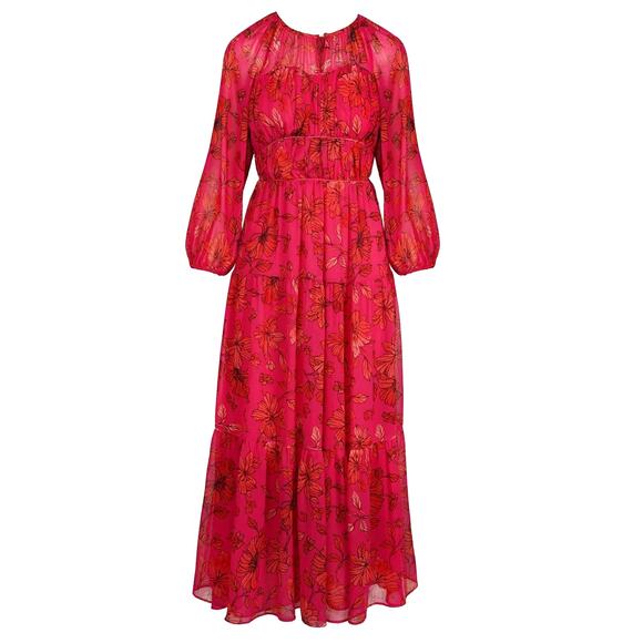 Size XS | JESSICA SIMPSON Women’s Sasha Tiered Empire Waist Maxi Dress | NWT - Picture 1 of 15